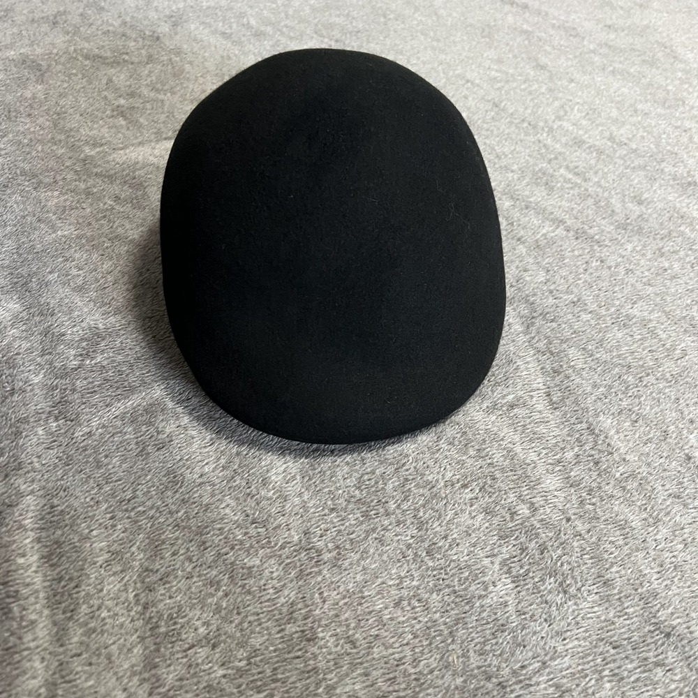 Country Gentleman Mens Black 100% Wool Tweed Flat Cap Ivy Driving Hat Large